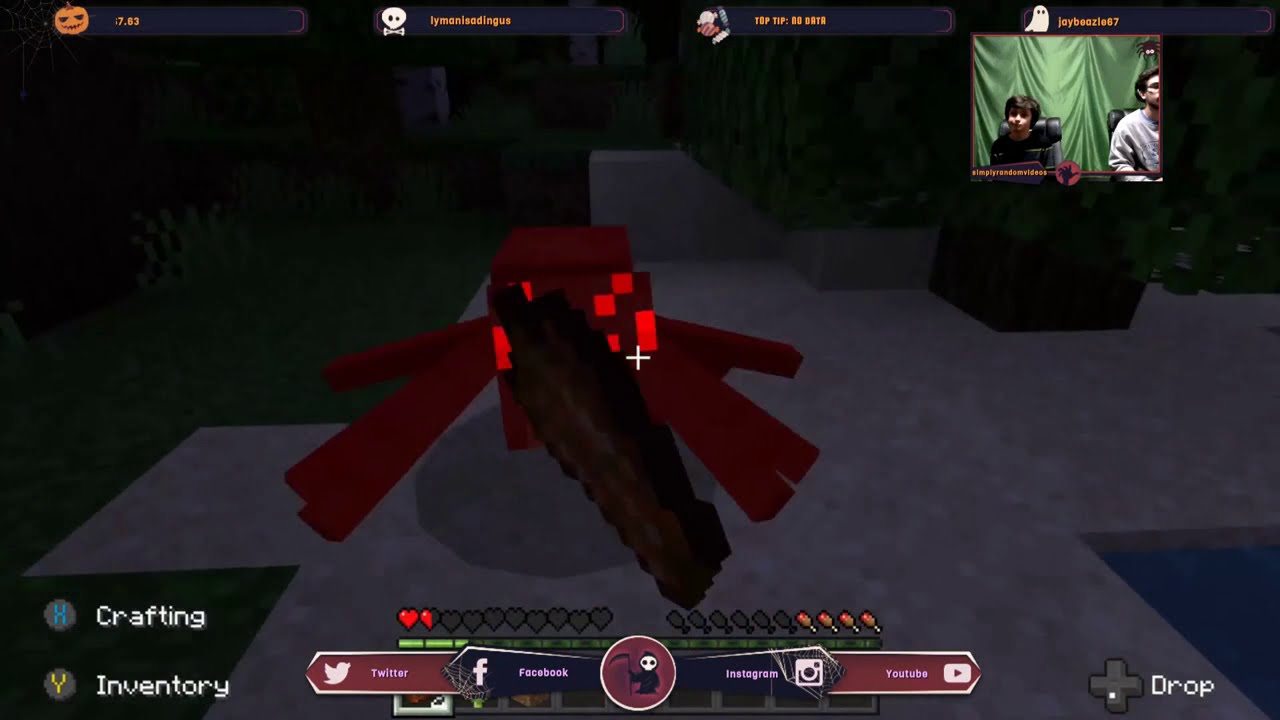 Minecraft Speedrunner (stomperman30) vs hunter (ALL TEN DOWN) gameplay