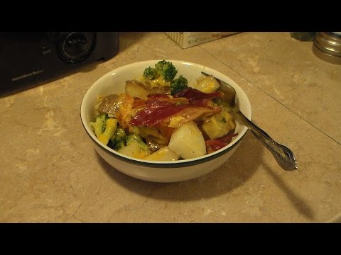 Potato Broccoli and Bacon Casserole