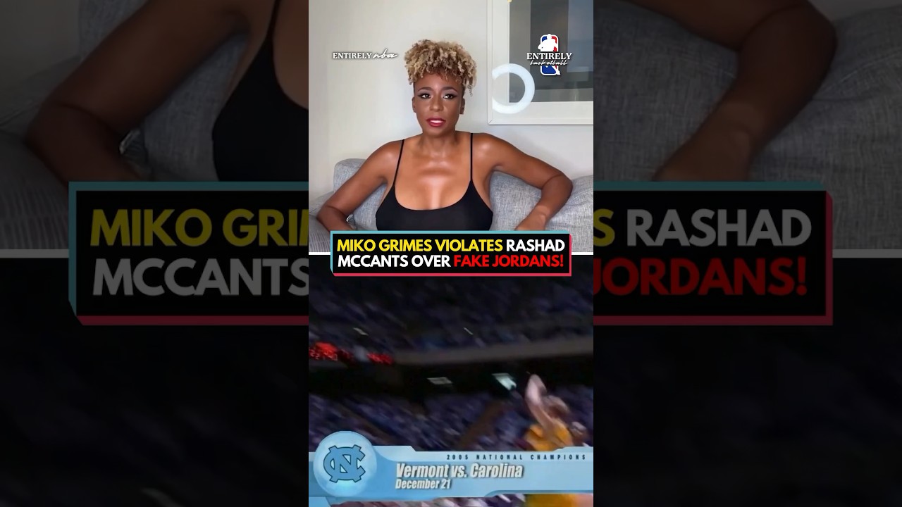 Miko Grimes on Rashad McCants’ FAKE JORDANS 😳 