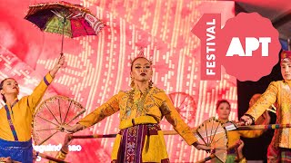 Dance group Hiraya perform at APT10