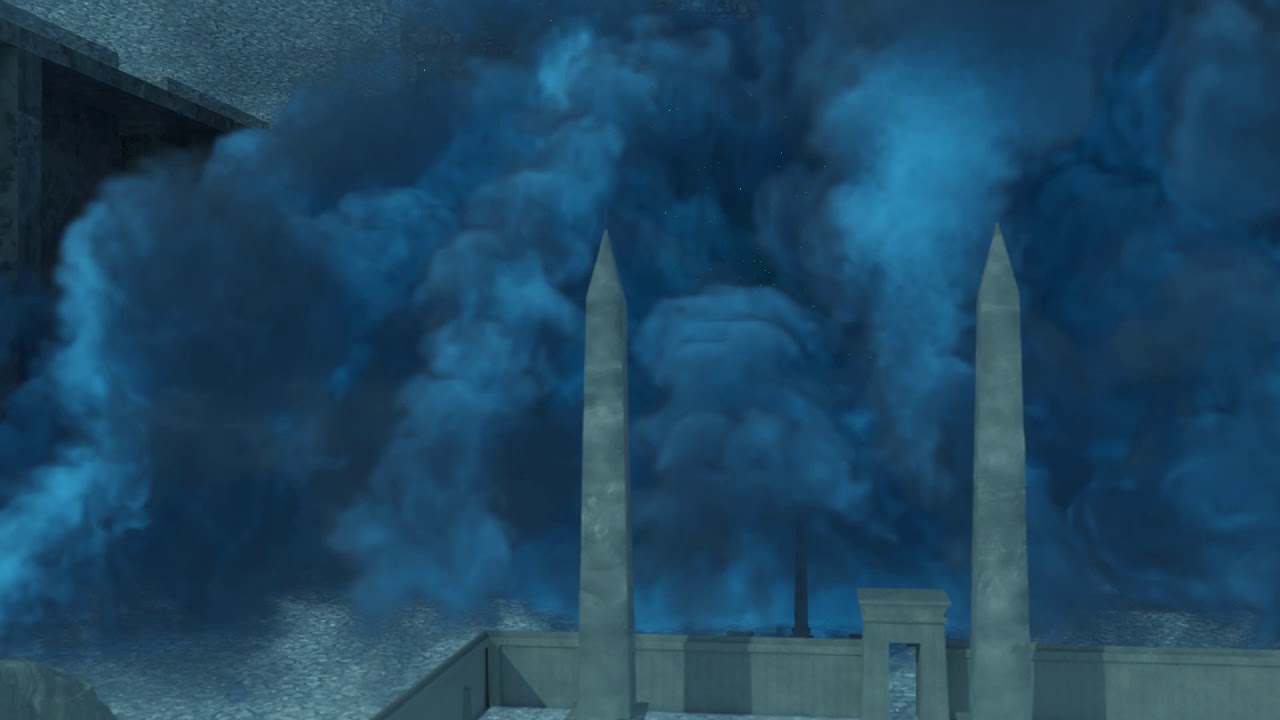 Massive Explosion with Turbulence FD