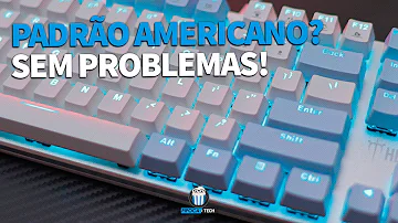 Qual configuração de teclado usar?