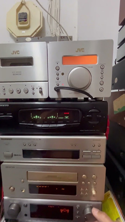 Sound test to my  Vintage 1997 JVC Micro Component.