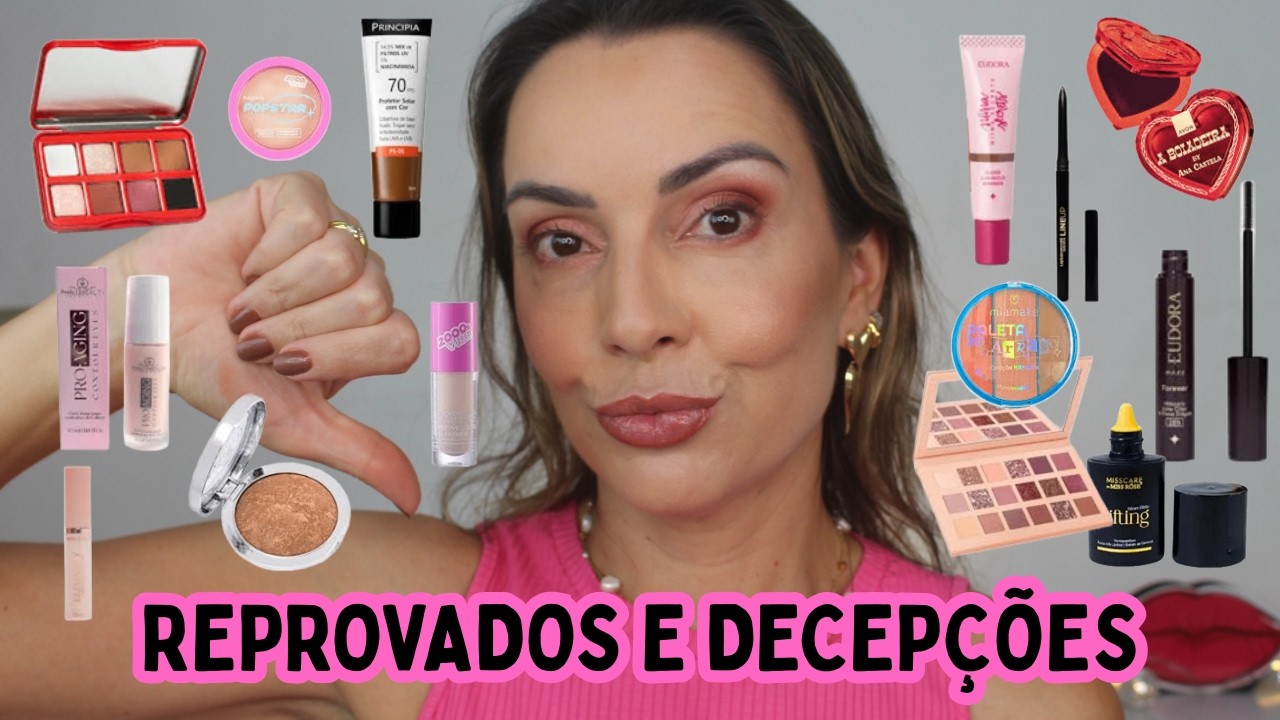 DECEPÇÕES E REPROVADOS DO TRIMESTRE