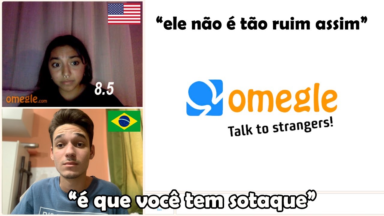 gringos do omegle dando nota para o meu inglês (legendado)