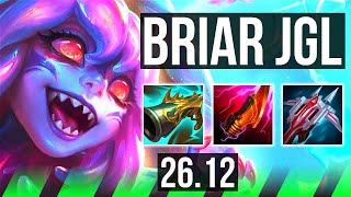 BRIAR vs DARIUS (JGL) | 45K damage | EUW Grandmaster | 26.12