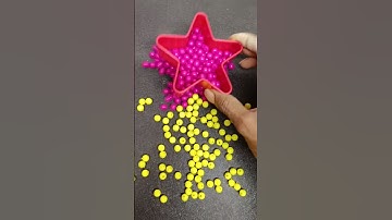 ✨ Colorful Beads in Reverse – Visual Relaxation! #reverse #asmr #satisfying