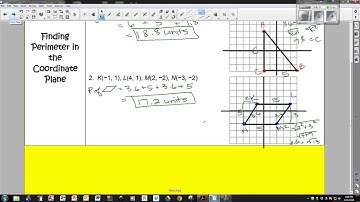 1.4 perimeter and area coordinate plane