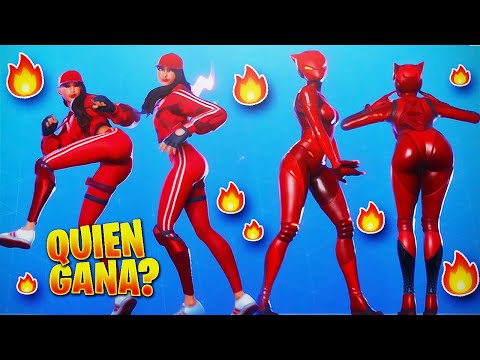 👉BATALLA DE *CULTURISMO* RUBY vs LINCE!🔥 | Fortnite Thicc Skins