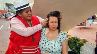 ROSITA MARIA &amp; ERIKA ASMR SPIRITUAL CLEANSING AND A MASSAGE IN MARKET