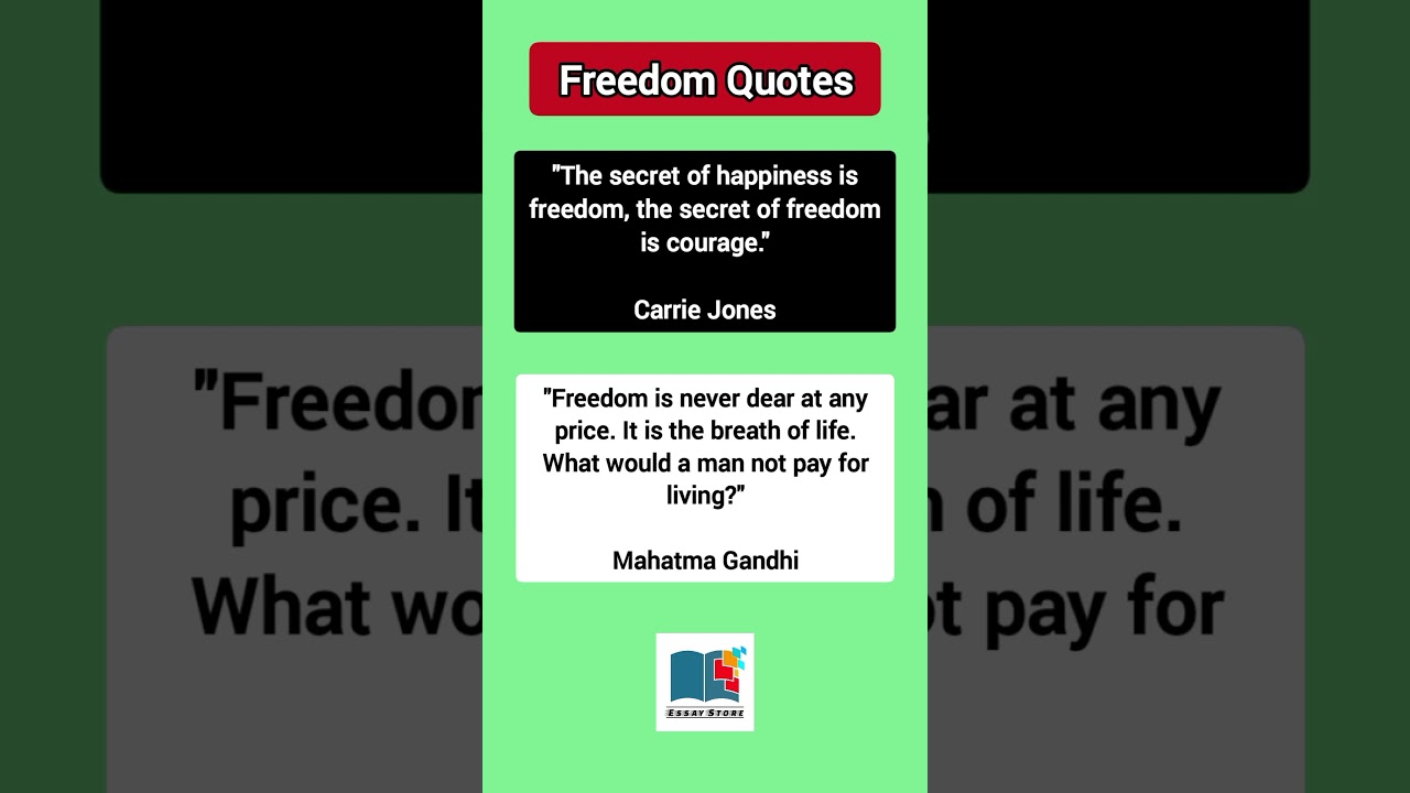 Quotes about Freedom || Freedom Quotes 