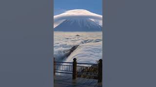 keindahan alam : Gunung fuji - Jepang #shorts