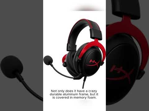 🔥HyperX Cloud II Gaming Headset Review: Ultimate 7.1 Surround Sound & Comfort!🎮#gaming #tech #shorts