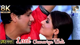 Download lagu 8K Jodi No.1 Laal Chunariya Wali Pe _ Jodi No.1_ Govinda_ Twinkle Khanna_ Alka Yagnik(4K_60FPS)