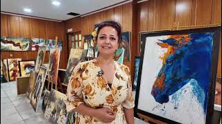 Baktığın Benim ... Gördüğün Senin Hikayen...Ressam Zehra Atıcı | Resim Sergisi | 