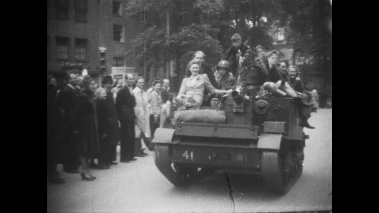 De eerste Canadezen in Amsterdam