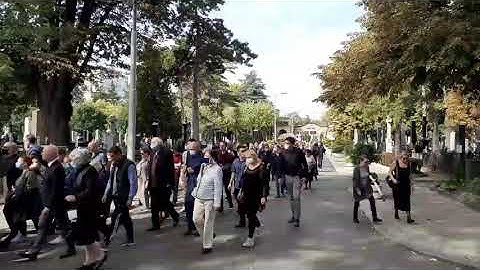 Sahrana Isidore Žebeljan, drugi deo | Vesti iz Srbije