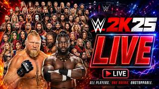 BIG BABY 👶 vs  CR7 ⚽ vs CRY BABY 👶😱🔥 | WWE 2K25 LIVE MADNESS 🔴 