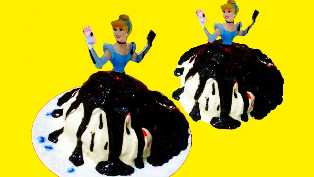 Pull me up Cinderella Doll cake - YouTube