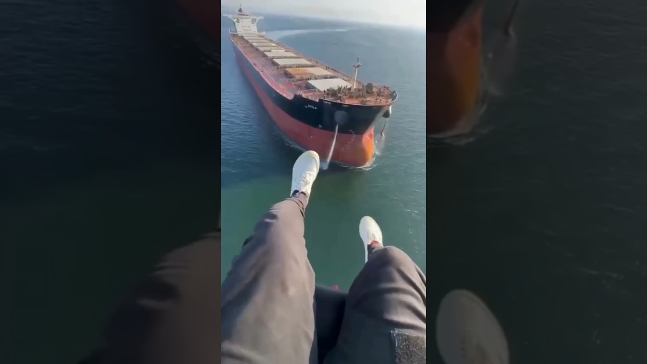 A VELOCIDADE do NAVIO! #shorts
