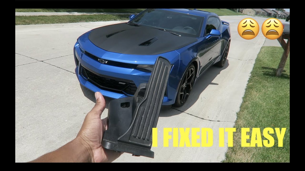 My Camaro's Gas Pedal BROKE!! (Engine Power Reduced/P2138) YouTube