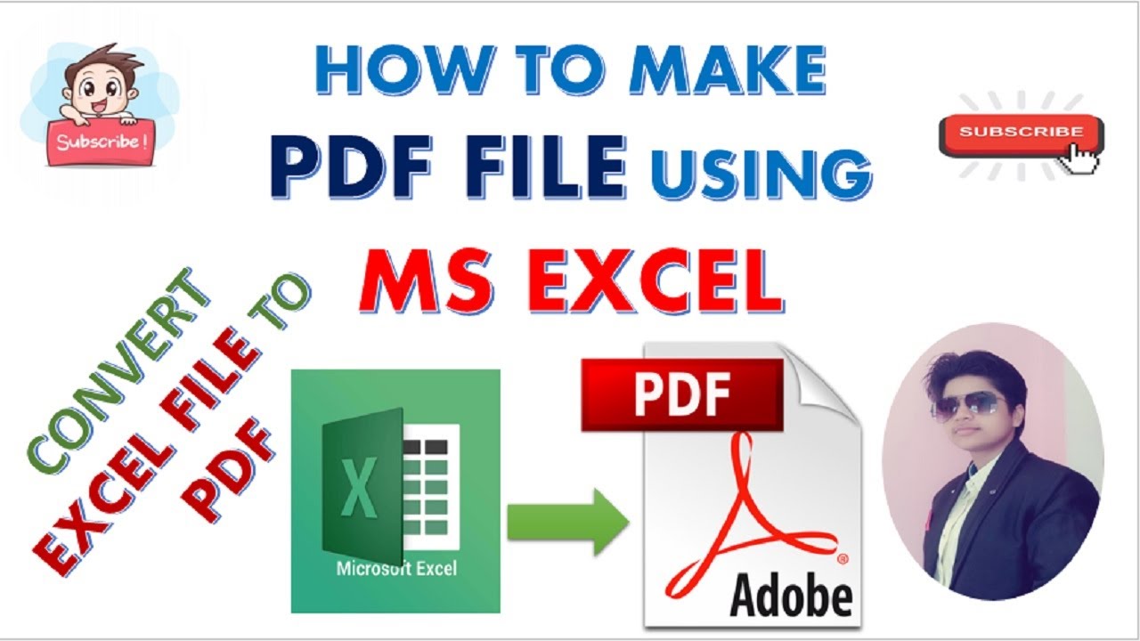 How To Make Excel To Pdf File Convert Excel To Pdf Excel To Pdf
