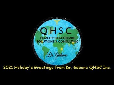 2021: Dr. Gabone QHSC Inc.'s Holiday Greetings