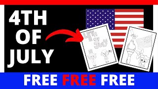 FREE 4th of July Coloring Pages