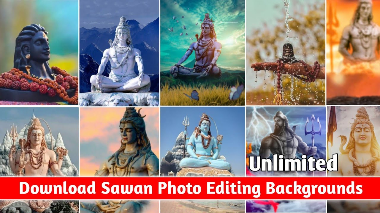 How to download Sawan background |mahadev photo editing background kaise  download karen | - YouTube