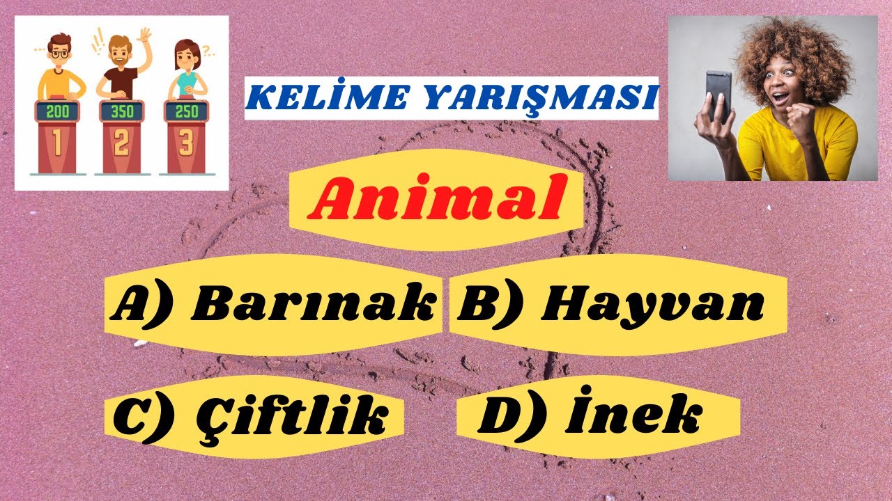 5. SINIF İNGİLİZCE 9. ÜNİTE ANIMAL SHELTER | KELİME QUİZİ | 100 Alır mısın?