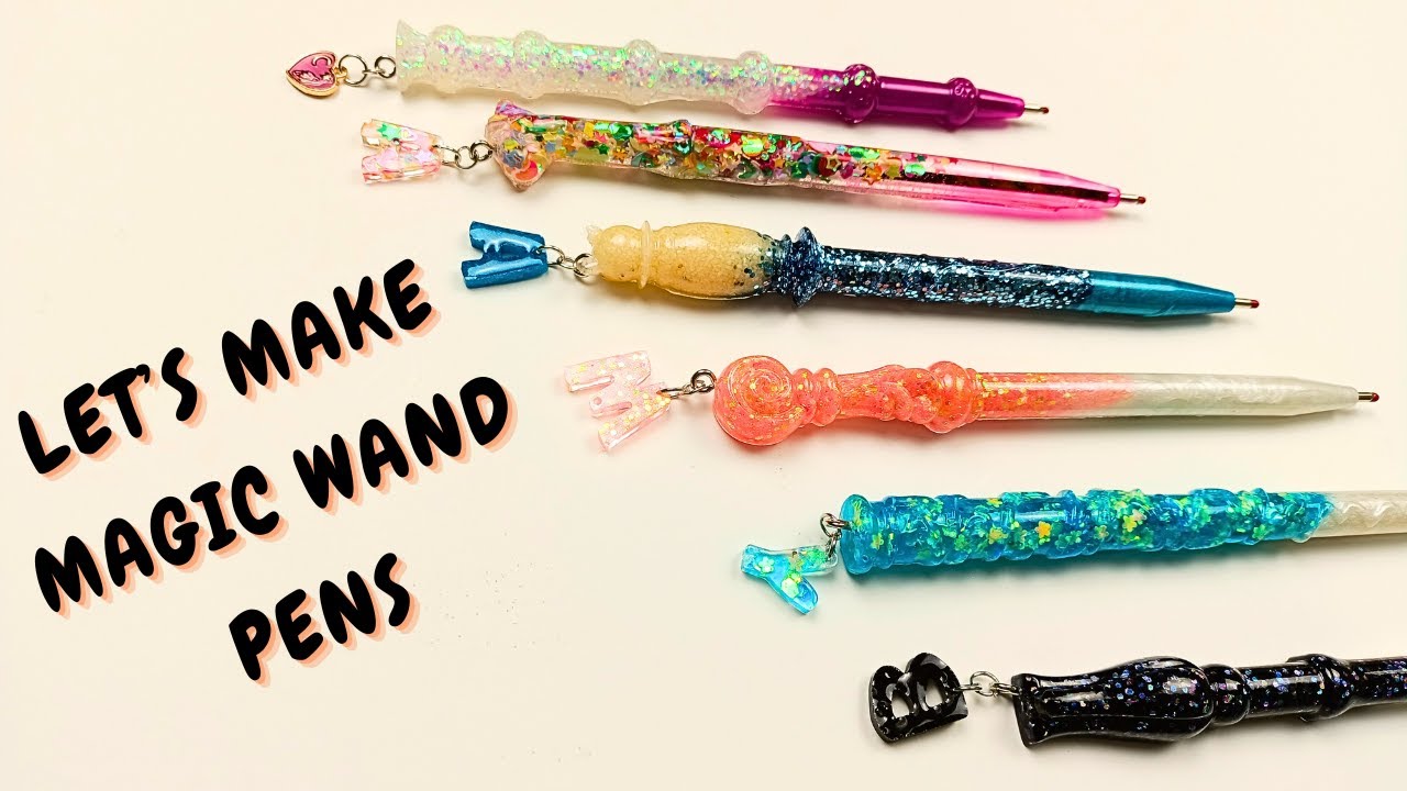 New Resin Magic Wand Pen Mold | Make Resin Pens with Charms | New Silicone Molds for Resin