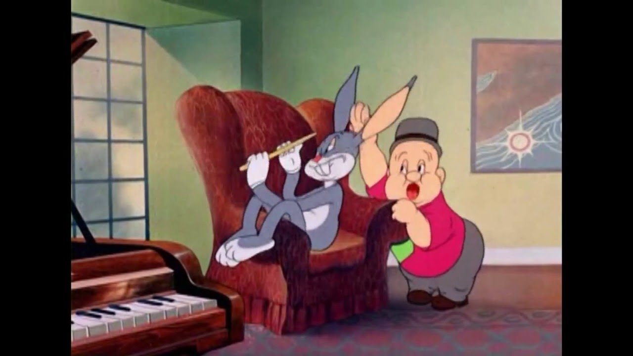 Bugs Bunny Ft. Elmer Fudd - The Wabbit Who Came To Supper (1942) Classic  Animated Cartoon - Youtube