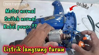 Cara memperbaiki BOR Konslet dan listrik turun