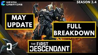 May Update Full Breakdown - Season 3.4 - The First Descendant - 3rd Person RPG Shooter - PS5 2026