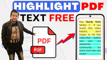 How to Highlight in PDF | How to Highlight PDF in Android | How to Edit PDF File in Mobile