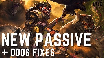 DDOS Fixes + New Recon Legend Passive