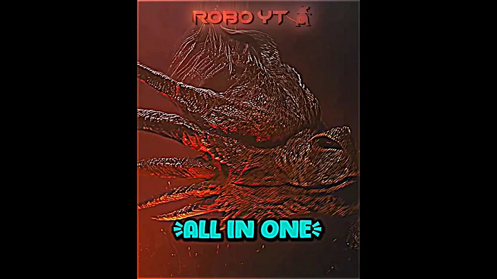 KING GHIDORAH "ALL IN ONE" EDIT! #shorts #fyp #godzilla #monsterverse