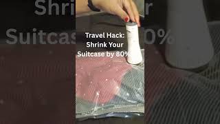 Amazon Vacuum Storage Bag Review - Save space in your suitcase ✈️ #travelessentials
