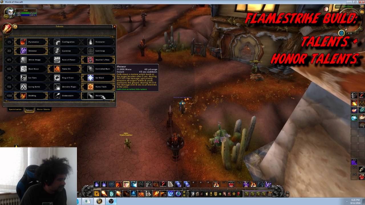 Ziqo's World of Warcraft Legion Fire Mage guide - Artifact/talents/burst