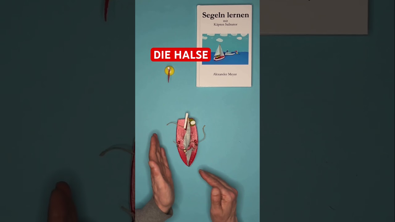 ⁣⛵️ Die Halse | Segelkurs | Segeln lernen
