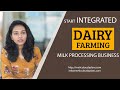 Integrated dairy farmingprofitable food  beverages industry business