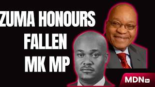 Play video: JACOB ZUMA SPEAKS AT MEMORIAL SERVICE OF MK PARTY MP EDWARD NTSHINGILA