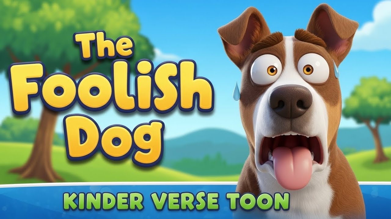 The Foolish Dog 🐶 | One Mistake, Big Loss 😲 | Best Moral Story for Kids | English Animation