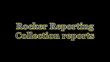 Odoo Rocker Reporting - Collection Reports