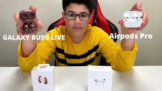 Galaxy Buds Live VS AirPods Pro Showdown