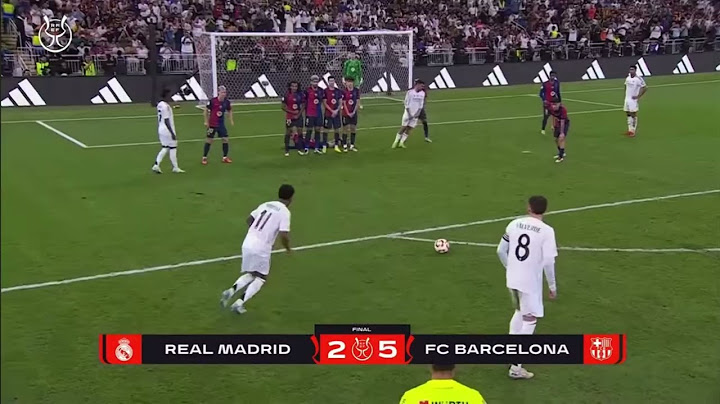 Real Madrid - Barcelona | Super Copa | Final 2025 | Goal Rodrygo Goes #elclasico