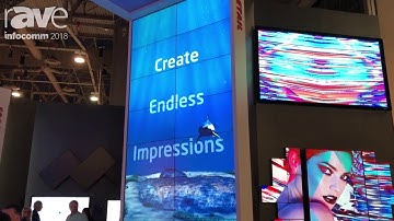 | NEC Display Solutions| InfoComm18_NEC features Title Matrix Solution, X555UNV Video Wall Displays