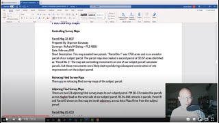 Preparing A Boundary Survey Report - Part 2