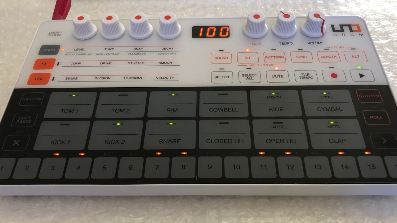 UNO Drum with DMX Krew soundpack YouTube