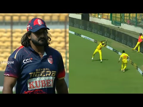 Bengal Tigers in Crisis! Chennai Rhinos Strike Back with Stunning Wickets | CCL 2025 Highlights